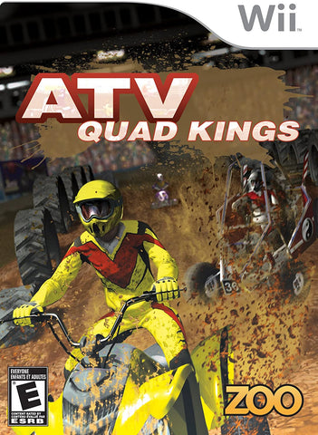 ATV Quad Kings Cardboard Sleeve Wii Used