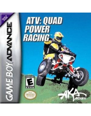 ATV Quad Power Racing Gameboy Advance Used Cartridge Only
