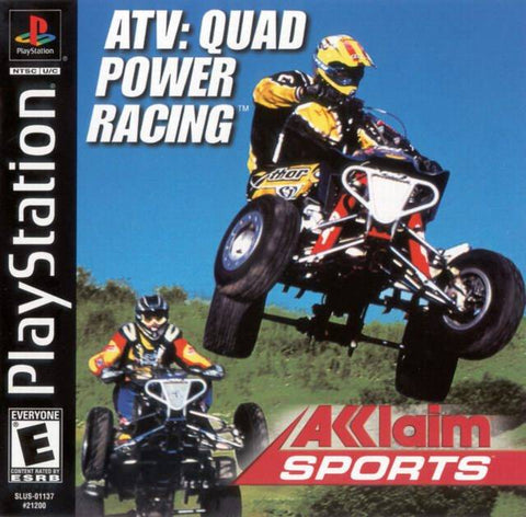 ATV Quad Power Racing PS1 Used