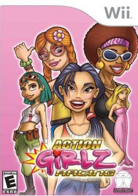 Action Girlz Racing Wii Used