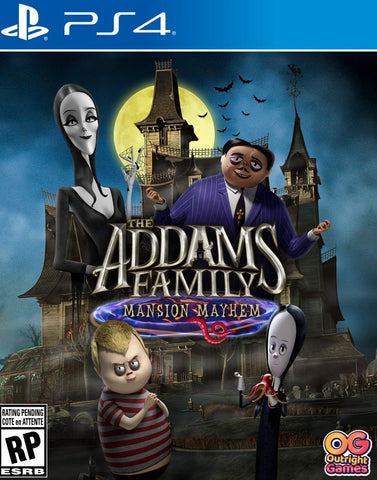 Addams Family Mansion Mayhem PS4 New