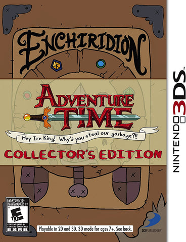 Adventure Time Hey Ice King Whyd You Steal Our Garbage Collectors Edition 3DS Used