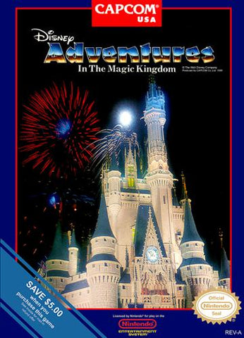 Disney Adventures in the Magic Kingdom NES Used Cartridge Only