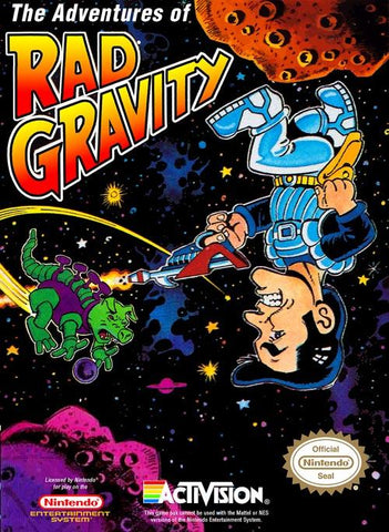 Adventures of Rad Gravity NES Used Cartridge Only