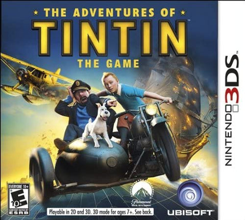 Adventures Of Tintin The Game 3DS Used