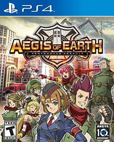 Aegis Of Earth Protonovus Assault (Tear in Shrink Wrap) PS4 New