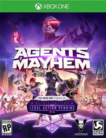 Agents Of Mayhem Xbox One Used