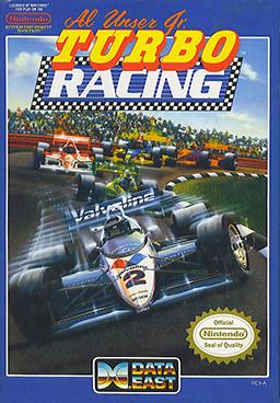 Al Unser Jr Turbo Racing NES Used Cartridge Only