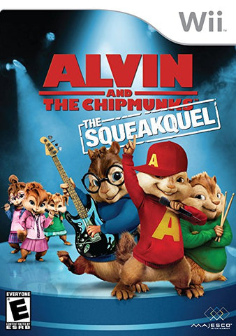 Alvin & The Chipmunks Squeakquel Wii Used