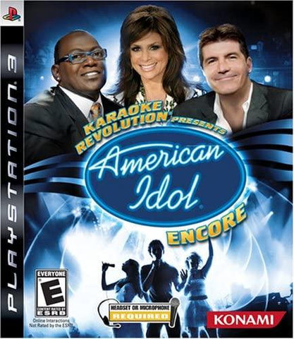 American Idol Encore 2 Mic Required PS3 Used