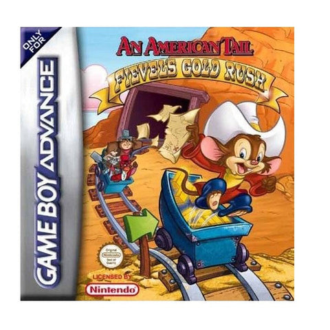 An American Tail Fievels Gold Rush Gameboy Advance Used Cartridge Only