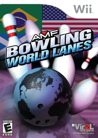 Amf Bowling World Lanes Wii Used