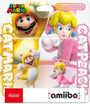 Amiibo Super Mario Cat Mario & Cat Peach New