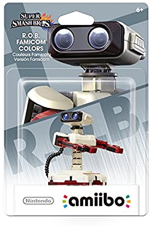 Amiibo Super Smash Bros ROB Famicom colours New