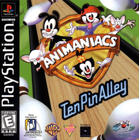 Animaniacs Ten Pin Alley PS1 Used