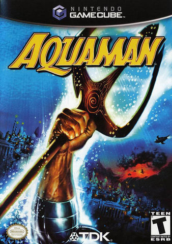 Aquaman Battle for Atlantis GameCube Used