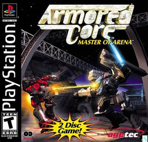 Armored Core Master of Arena No Manual PS1 Used