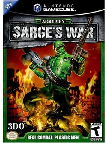 Army Men Sarges War GameCube Used