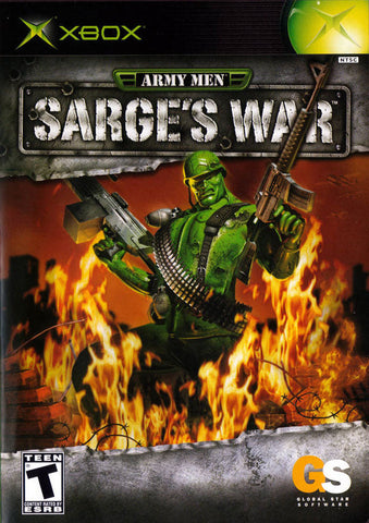 Army Men Sarges War Xbox Used