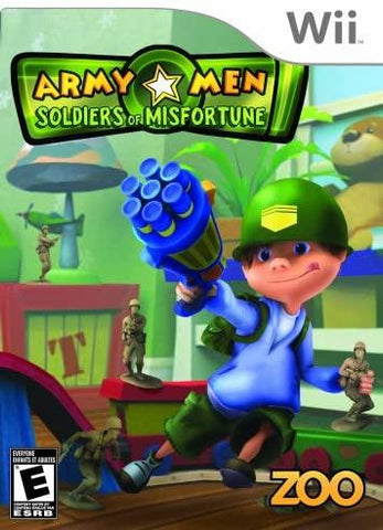 Army Men Soldiers Of Misfortune Wii Used