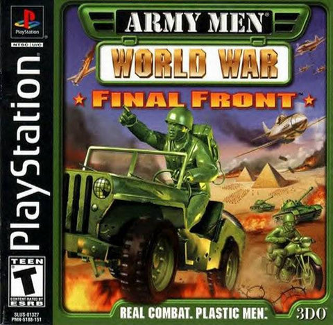 Army Men World War Final Front PS1 Used