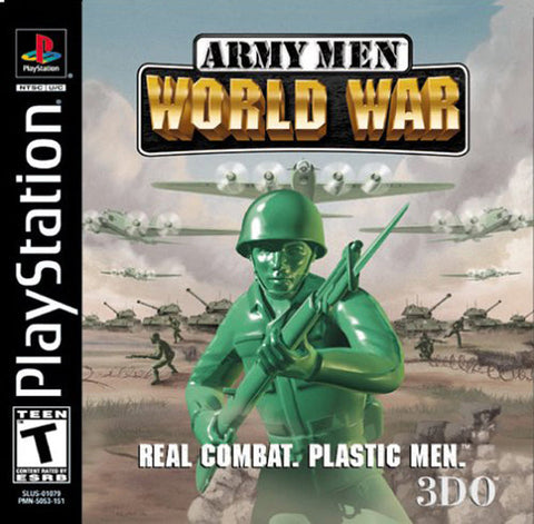 Army Men World War PS1 Used