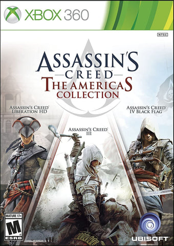Assassins Creed Americas Collection AC III IV Only Liberation is DLC Code 360 Used