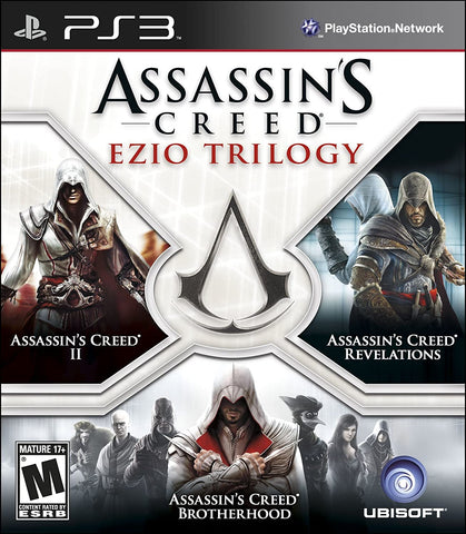 Assassins Creed Ezio Trilogy PS3 Used