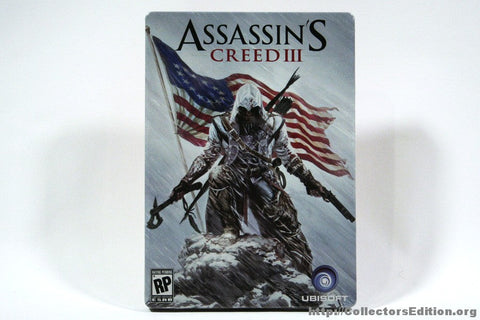 Assassins Creed III Steelbook 360 Used