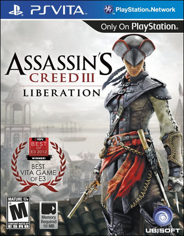 Assassins Creed 3 Liberation PS Vita Used Cartridge Only