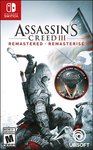 Assassins Creed 3 Remastered Switch New
