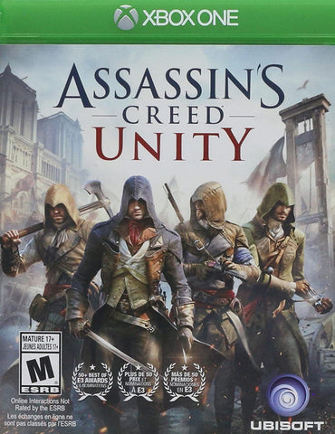 Assassins Creed Unity Xbox One Used
