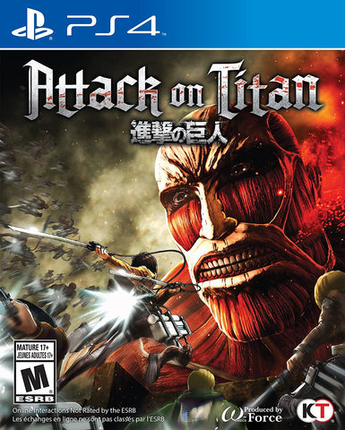 Attack On Titan PS4 New