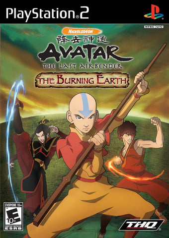 Avatar The Burning Earth PS2 Used