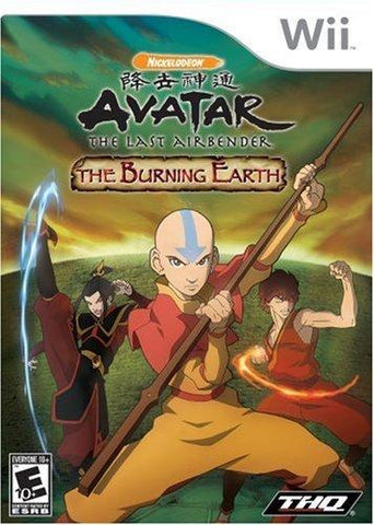 Avatar The Burning Earth Wii Used