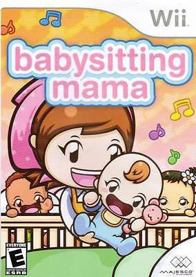 Babysitting Mama Game Only Wii Used