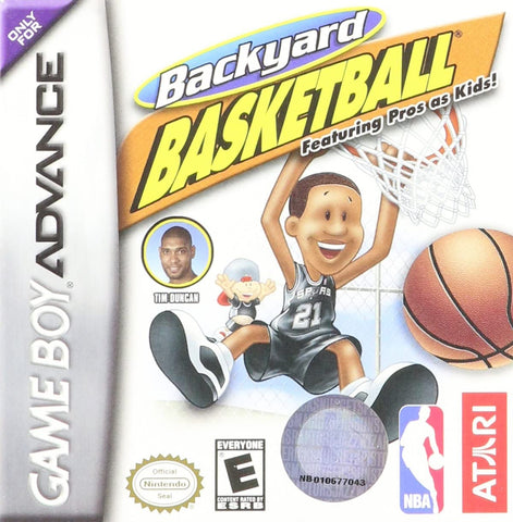 Backyard Basketball Gameboy Advance Used Cartridge Only