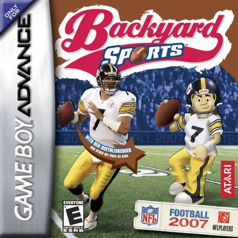 Backyard Football 2007 Gameboy Advance Used Cartridge Only