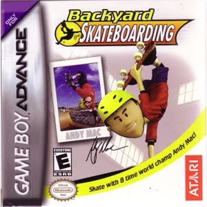 Backyard Skateboarding Gameboy Advance Used Cartridge Only