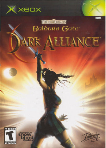 Baldurs Gate Dark Alliance Xbox Used