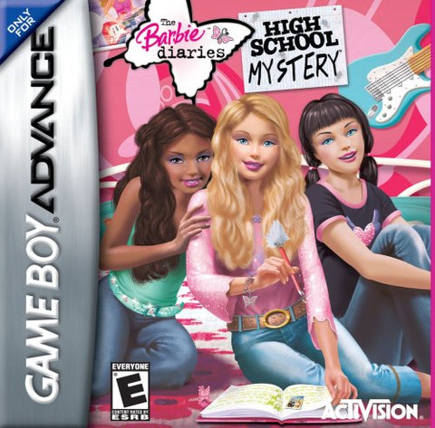 Barbie Diaries High School Mystery Gameboy Advance Used Cartridge Only