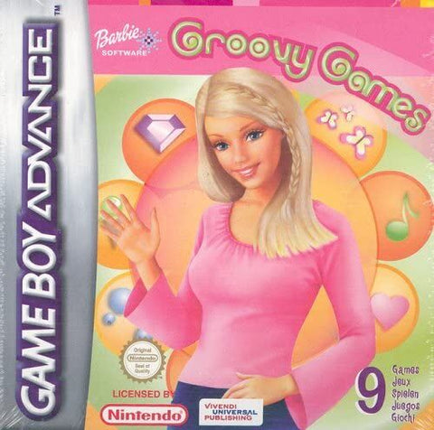 Barbie Groovy Games Gameboy Advance Used Cartridge Only