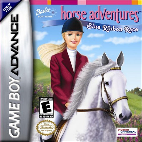 Barbie Horse Adventures Blue Ribbon Race Gameboy Advance Used Cartridge Only