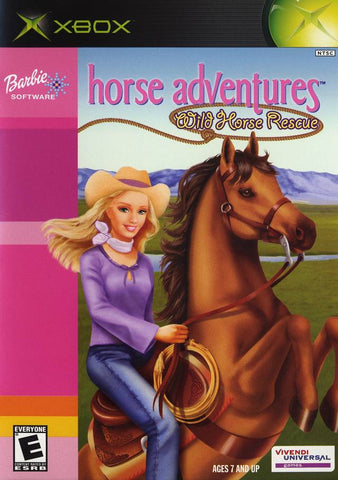 Barbie Horse Adventures Wild Horse Rescue Xbox Used