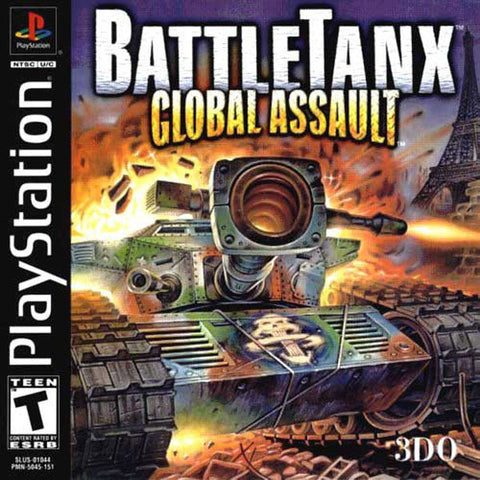 Battletanx Global Assault PS1 Used