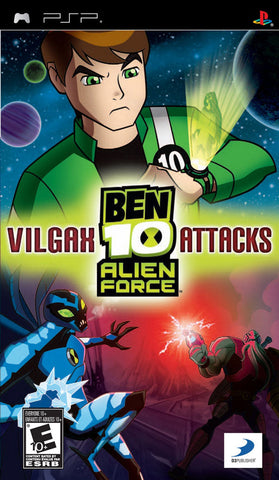 Ben 10 Alien Force Vilgax Attacks PSP Used