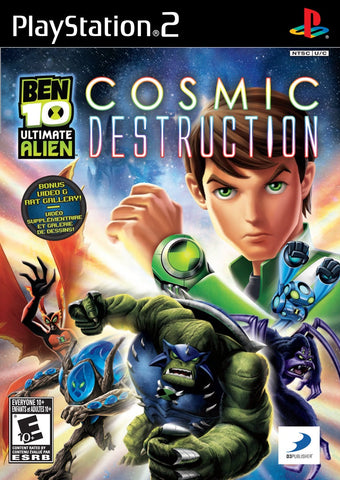 Ben 10 Ultimate Alien Cosmic Destruction PS2 Used