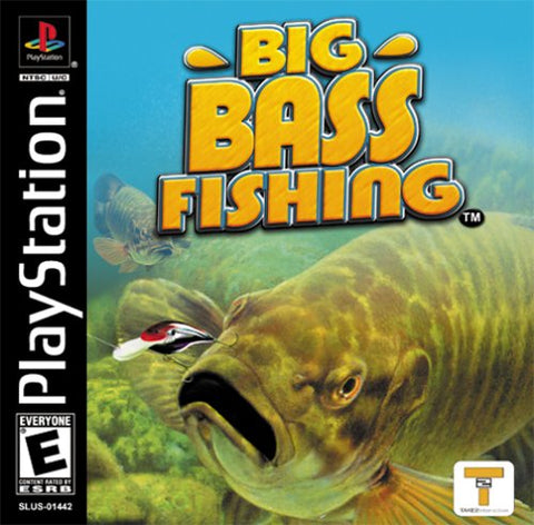 Big Bass Fishing PS1 Used