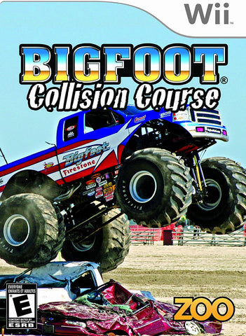 Bigfoot Collision Course Wii Used