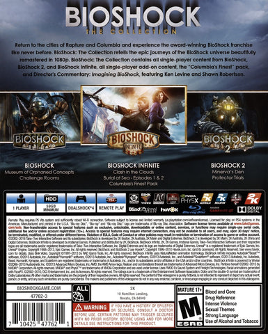 Bioshock The Collection PS4 Used Iceman Video Games